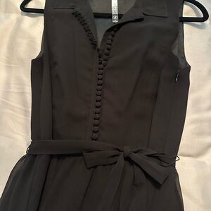 Anthropologie Kensie Black Sleeveless Dress LBD